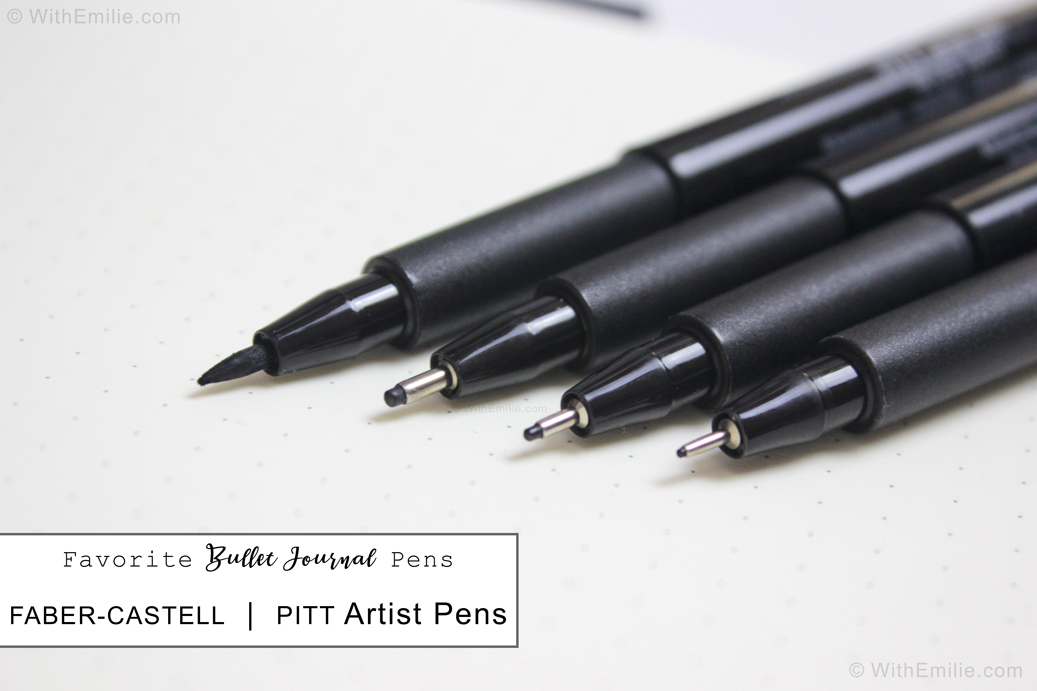 Mes stylos favoris pour le Bullet Journal 🖊📒