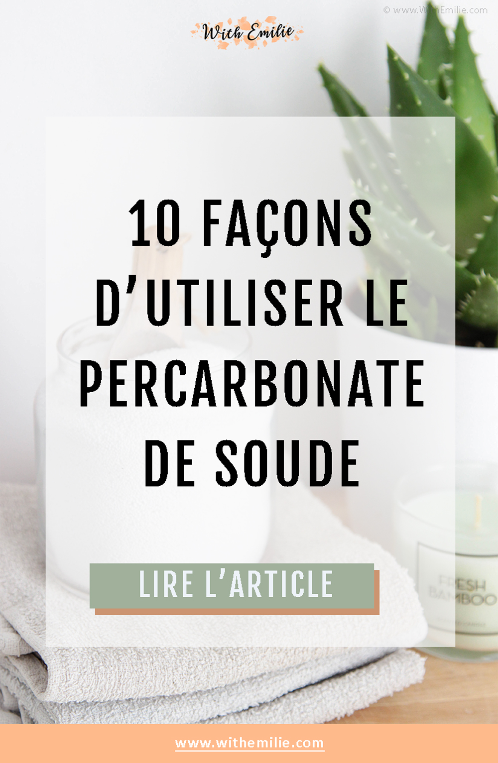 10 utilisations du percarbonate de soude